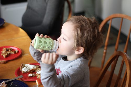 Eco Friendly Home :: 16 oz Glass Bottle with Straw Cap and Silicone Sleeve  by Life Factory - Red - Little For Now - Cloth Diapers and other Eco  Friendly Baby Products