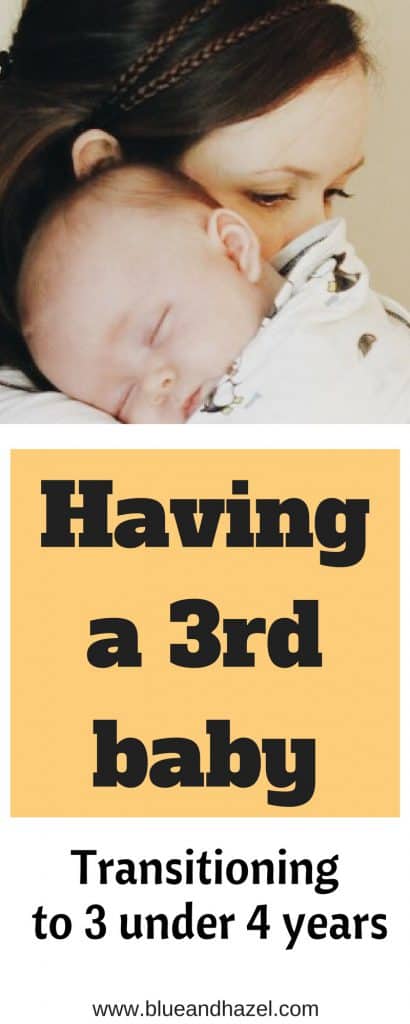 3 kids under 4 years: a mama holding a newborn sleeping telling what it's really like
