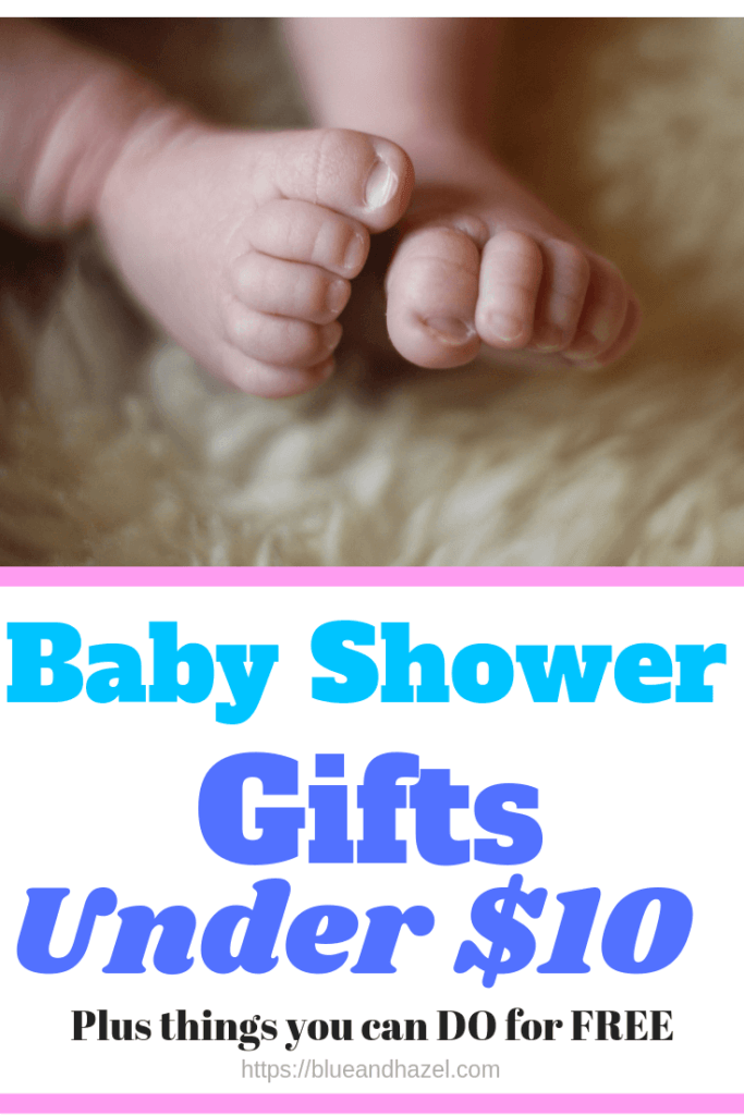 Big List Of Baby Shower Gifts Under 10 Plus FREE Gift Ideas Blue and