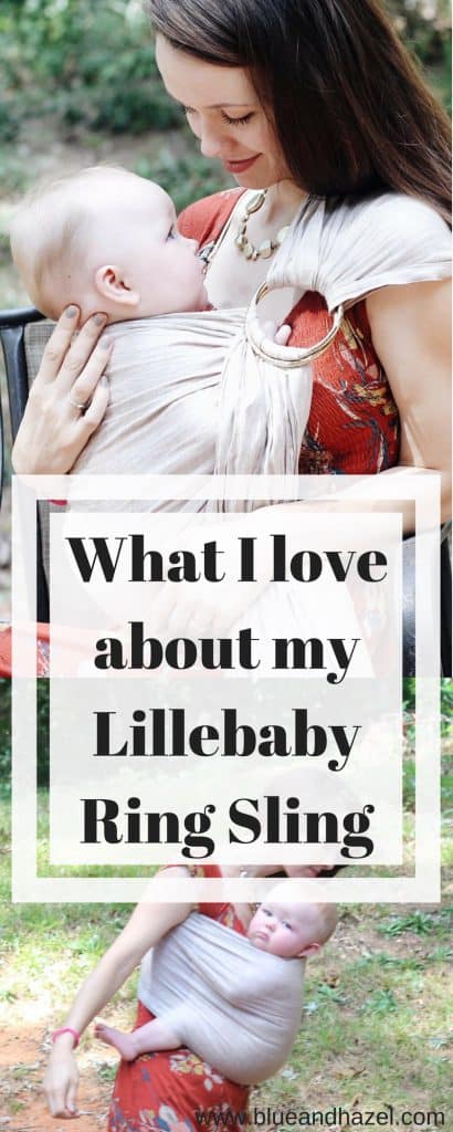 What I love about my Lillebaby Ring Sling