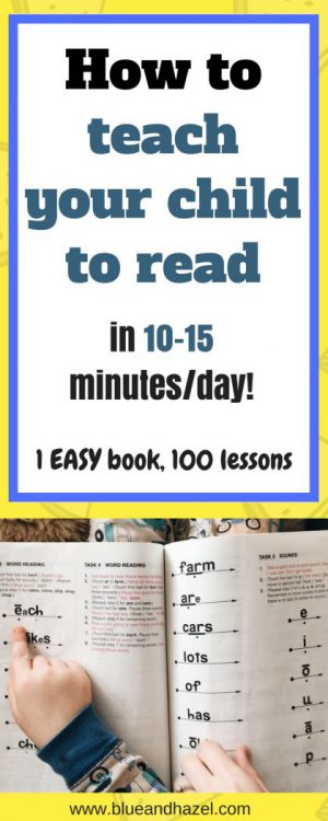 This is how we are teaching my 4 year old to read. Teach your Child to Read in 100 Easy Lessons! How to teach your preschooler to read// Homeschool// how to use this book to do daily reading lessons and get your child reading before school or caught up in school. #earlyreading #homeschool #preschool #kindergarten #learntoread #earlyreading #sahm #kids #blueandhazel