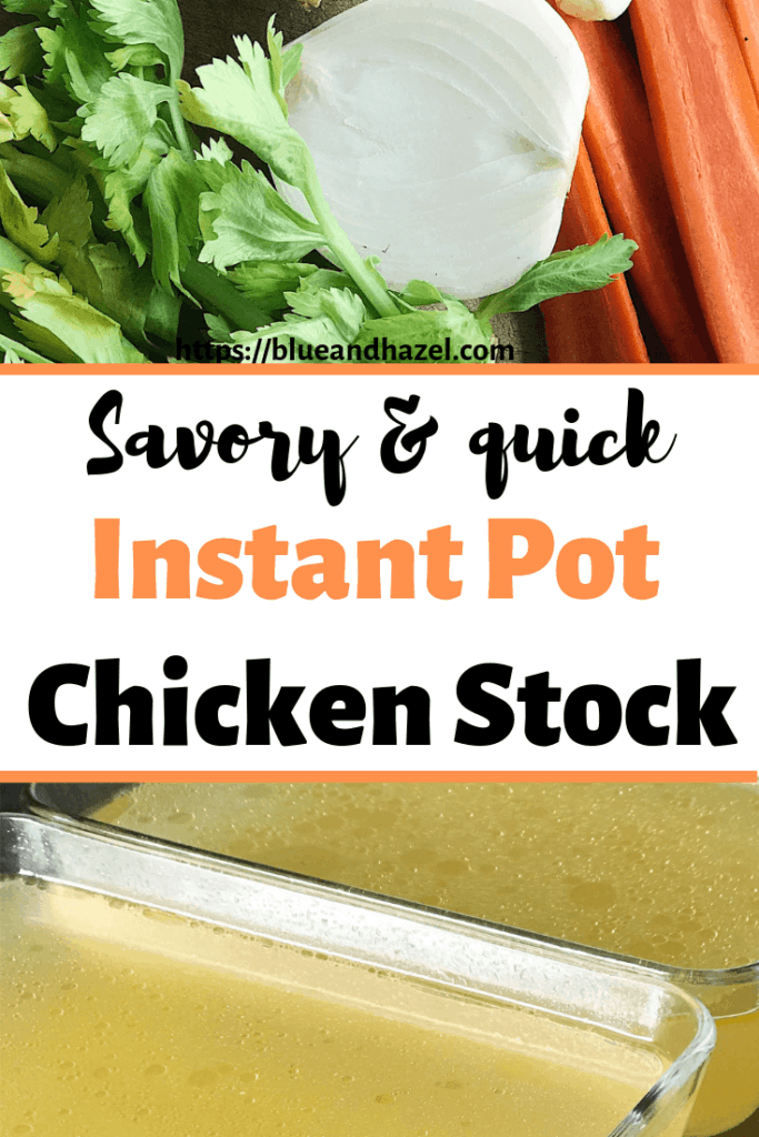 Easy Instant Pot Chicken broth for beginners
