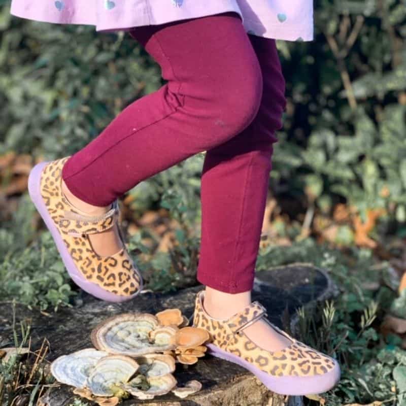 pediped big girl shoes purple cheetah