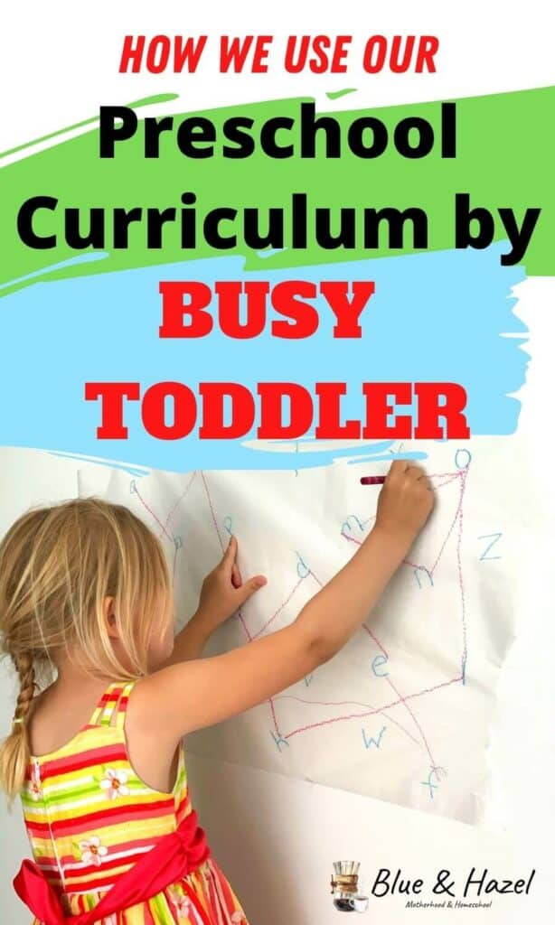 Busy Toddler’s Playing Preschool Review Blue and Hazel