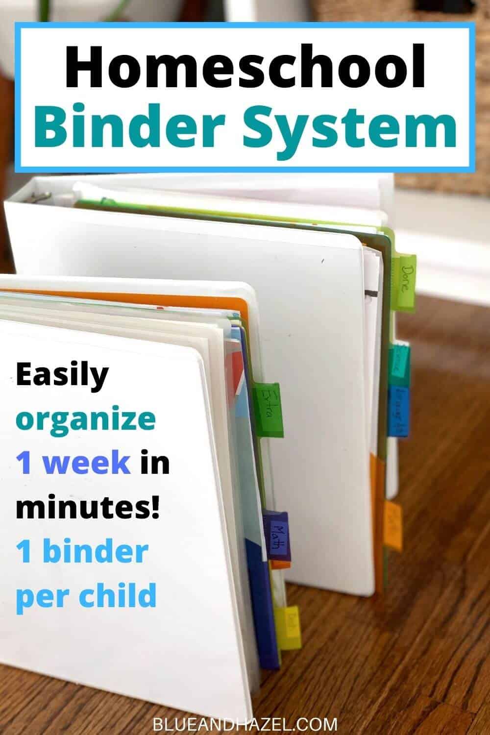 A Simple System for Organizing Kids' School Papers