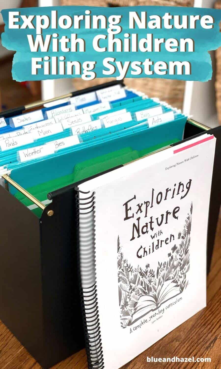 Organize printables from Etsy you find that compliment Exploring Nature With Children curriculum! Here's what we bought, how we organize by unit, and the cheapest way to print with color ink! #naturestudy #homeschool #enwc #exploringnaturewithchildren #blueandhazel