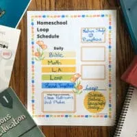 loop schedule for homeschool