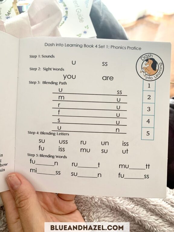 How We Use Dash Into Learning Books And Activities Blue and Hazel