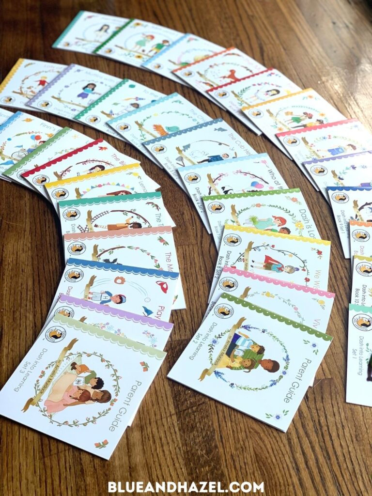 How We Use Dash Into Learning Books And Activities Blue and Hazel