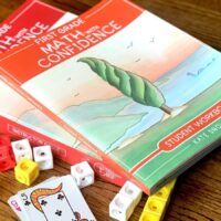 math with confidence student book and instructors guide with counting cubes and a deck of cards