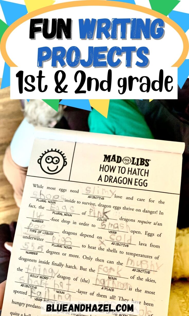 mad libs written by a 2nd grader for creative writing 