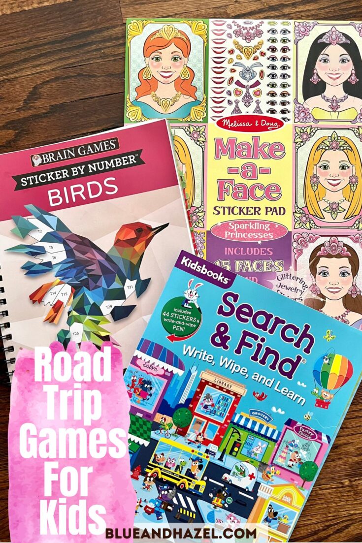 Kid's activity books 