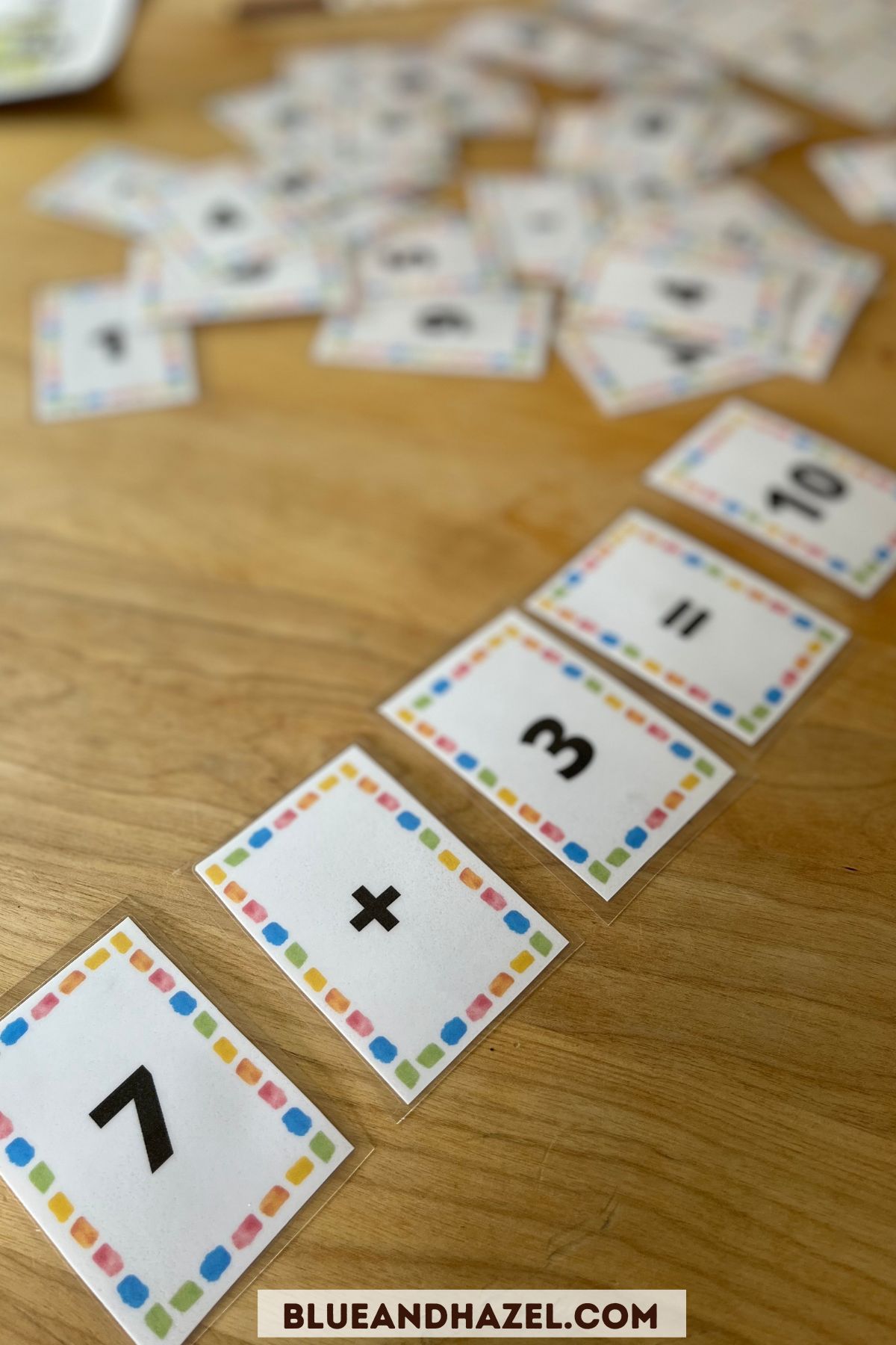 Kindergarten math with confidence review blue and hazel