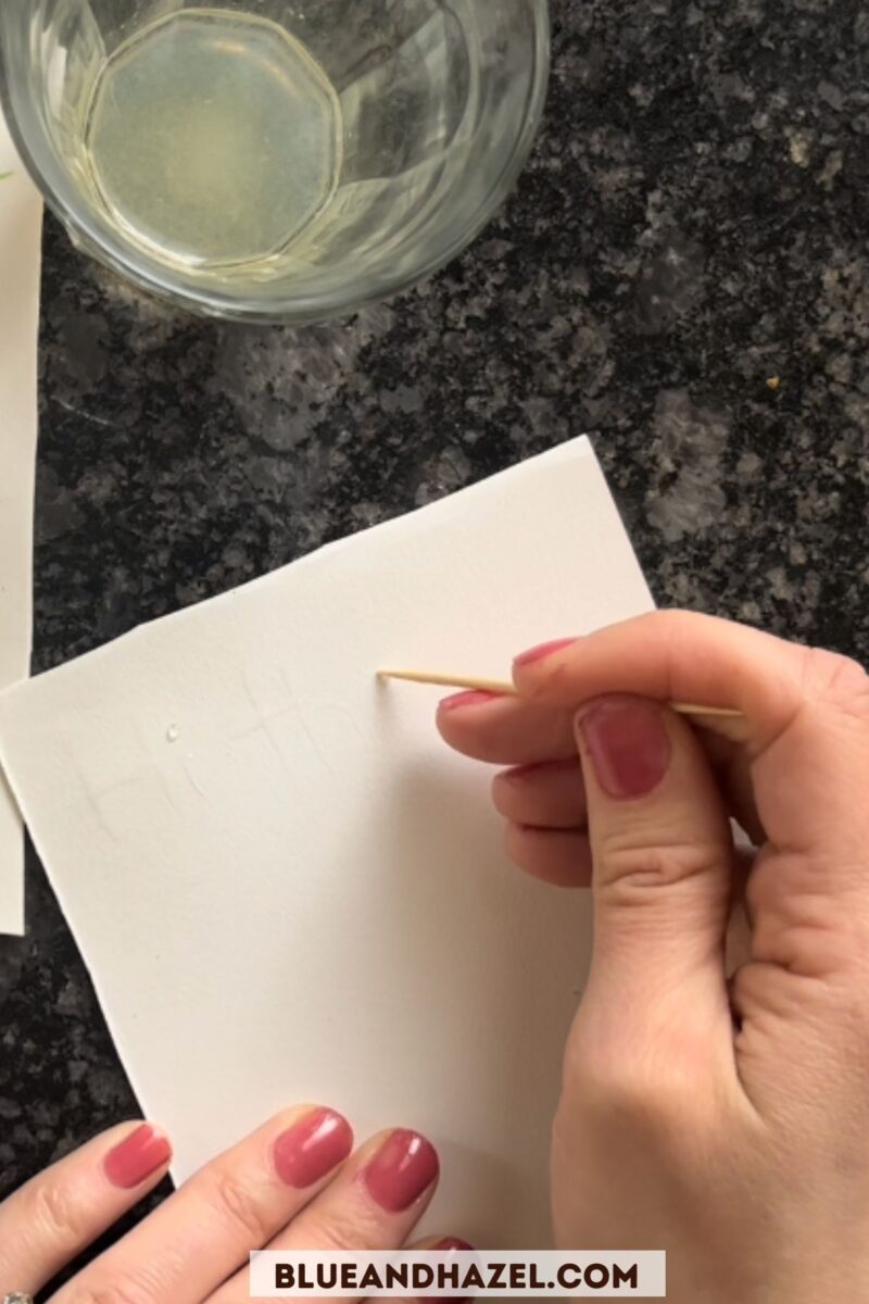 How To Make Invisible Ink With Lemon Juice Blue and Hazel