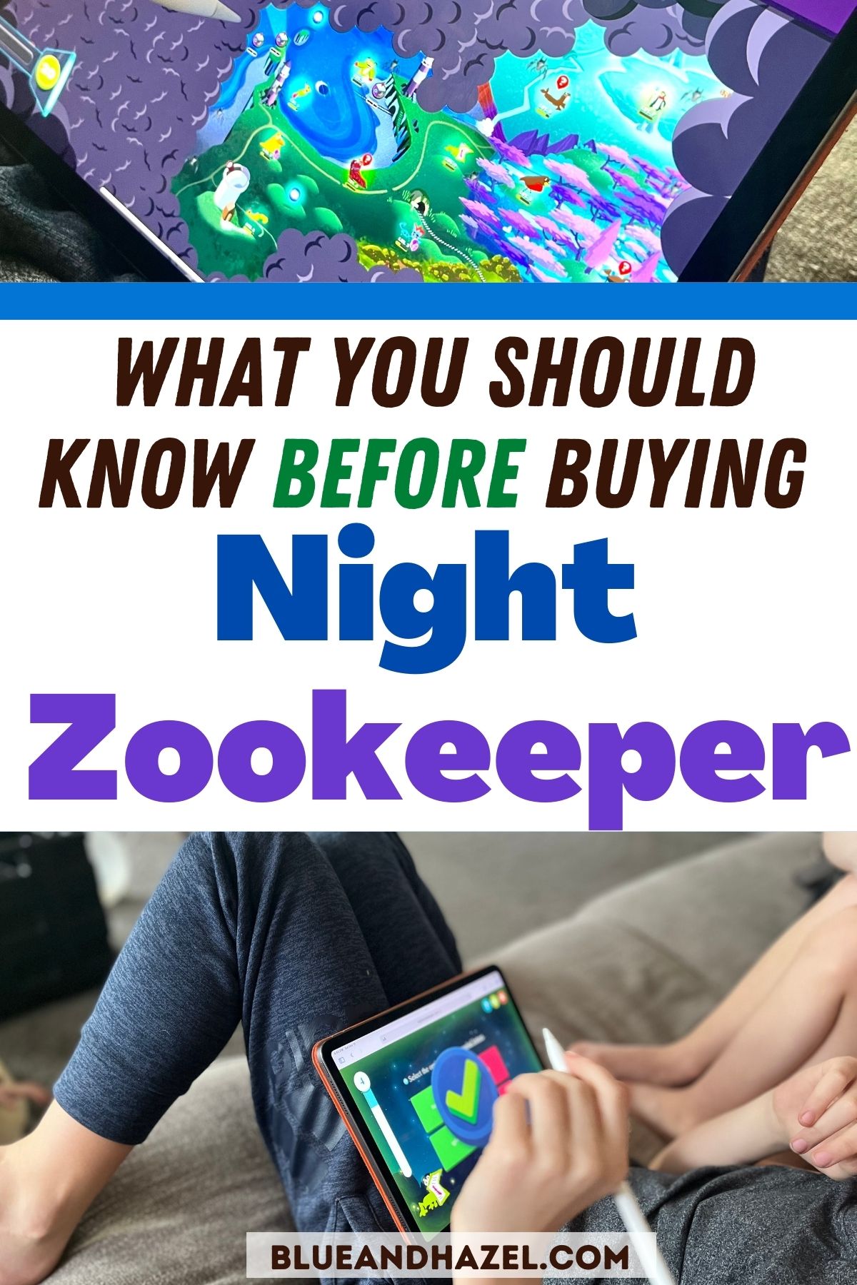 Night Zookeeper Review Read This Before Buying Blue and Hazel